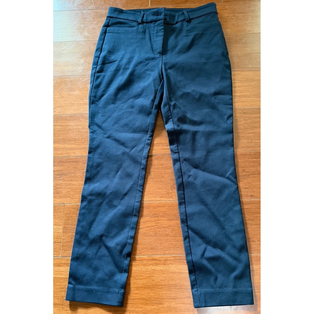 Ann Taylor Loft Women's Sz 2P‎ Julie Skinny Dress Pants Casual Career Navy Blue